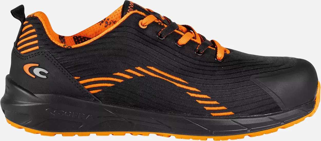 Cofra PE260-000, Dips S3S Sicherheitsschuhe, Schwarz/Orange, image 1