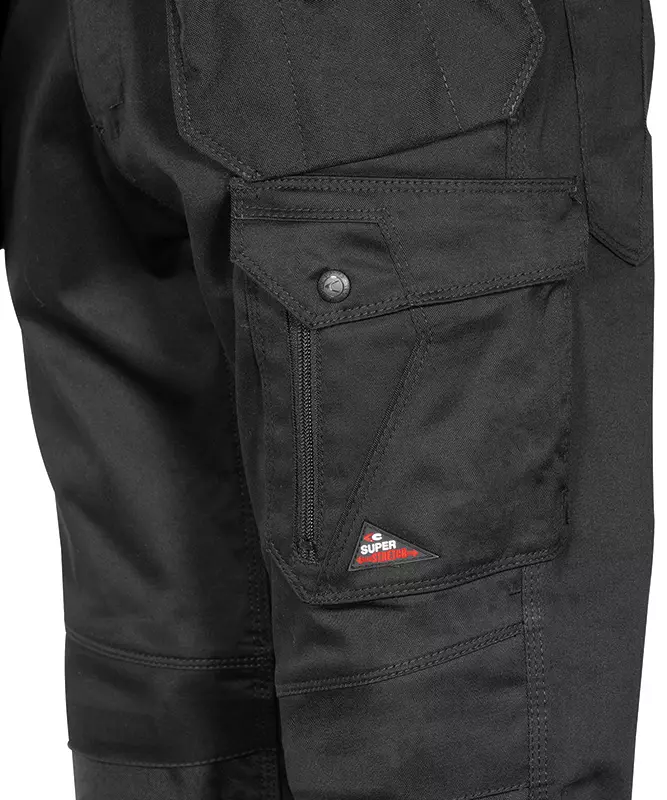 Cofra V568-0-05, Kudus Work Pants Black/Black, image 3