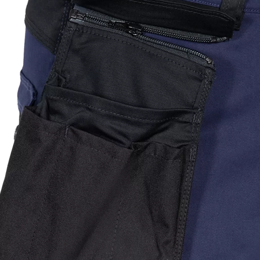 **Detachable Pocket** offers flexible storage that can be removed when not needed.