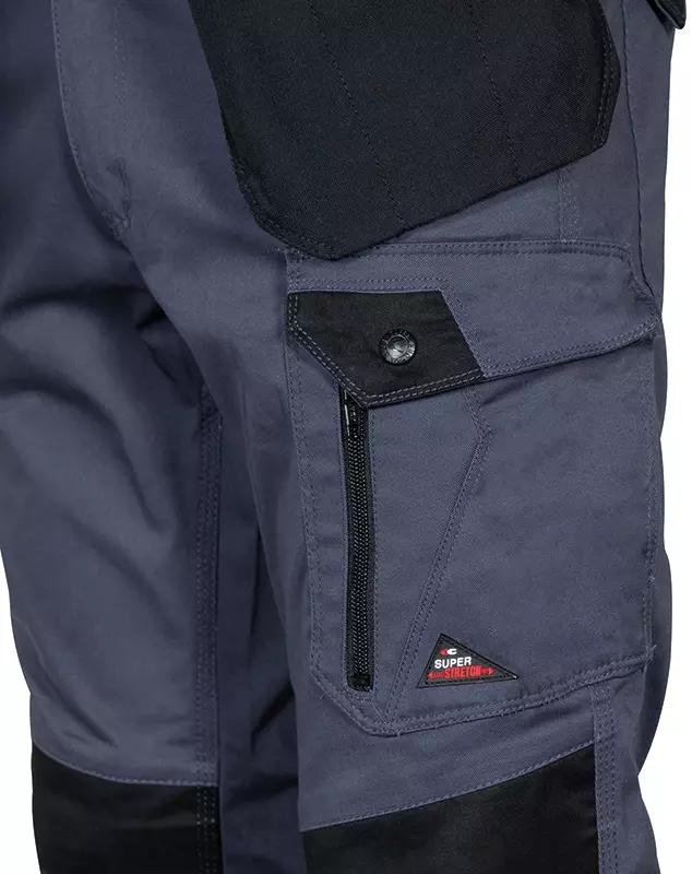 Cofra V568-0-01, Kudus Work Pants Avion/Black, image 3