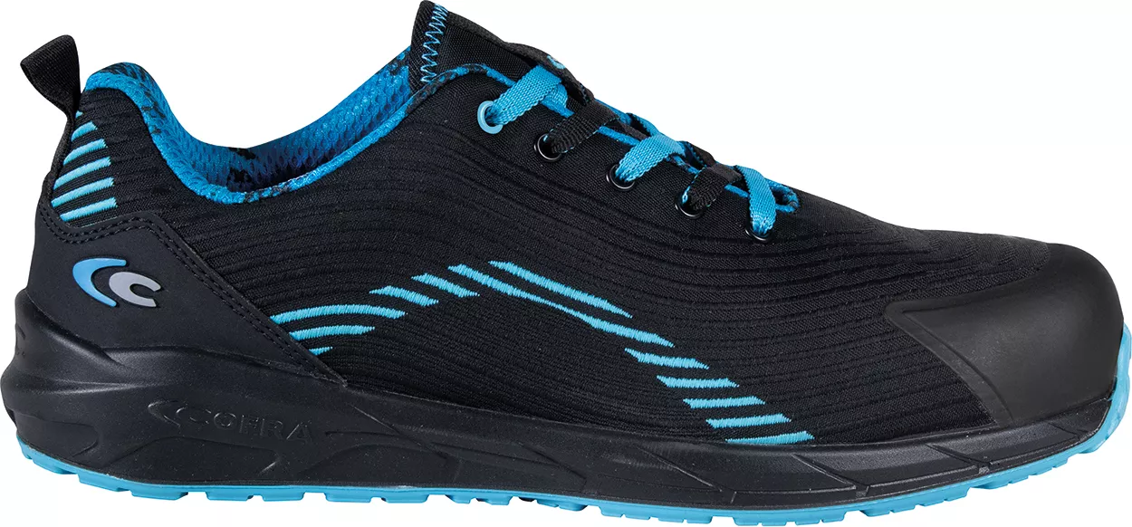 Cofra PE280-000, Dynamic S3S Safety Shoes, Black/Blue, image 1