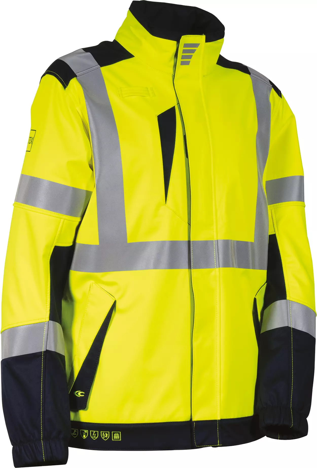 Cofra V612-0-03, Pacaya Jacke Gelb/Marineblau, image 1