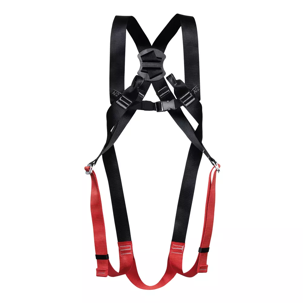 Cofra A090-1115, Absturzsicherungsset, M-XXL, Schwarz/Rot, image 2