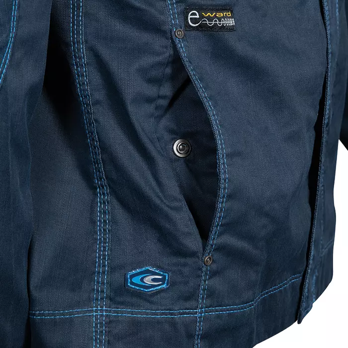 Cofra V470-0-02, Vizela Jacket Navy/Light Blue, image 4, gallery thumbnail