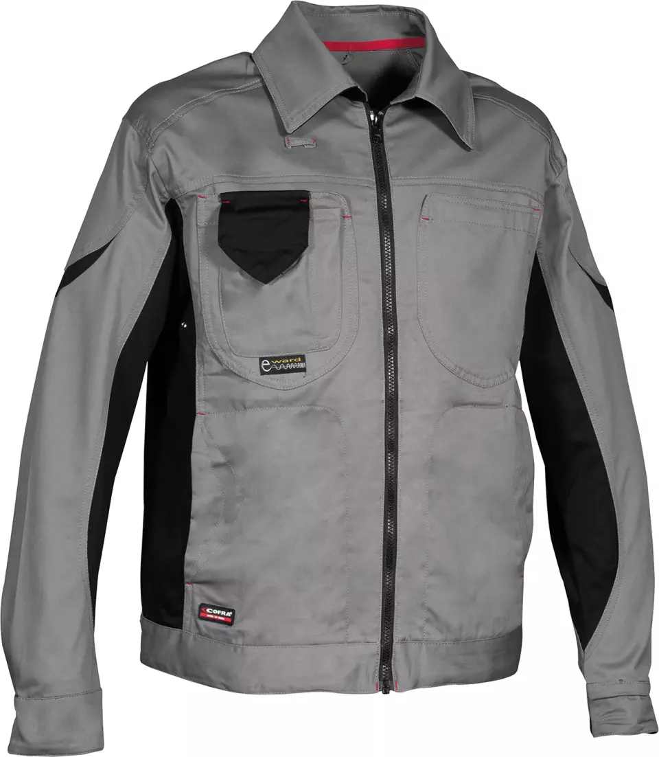 Cofra V007-0-01, Workman Jacket Gray/Black, image 1, gallery thumbnail