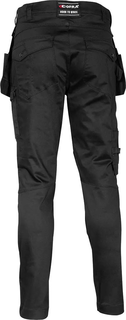 Cofra V568-0-05, Kudus Work Pants Black/Black, image 7, gallery thumbnail