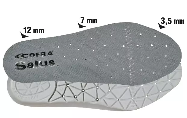 Cofra SO-SAL-00, Footbed, Grey, image 1