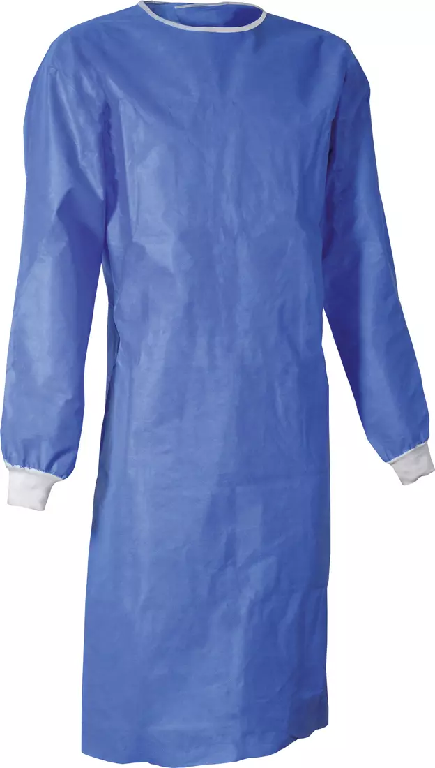 Cofra V662-0-K1, Medicshape Plus Surgical Gown Blue, image 1