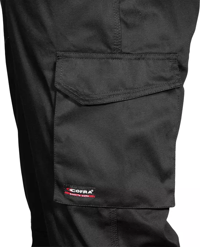 Cofra V282-0-05, Luxor Coverall Black, image 2, gallery thumbnail