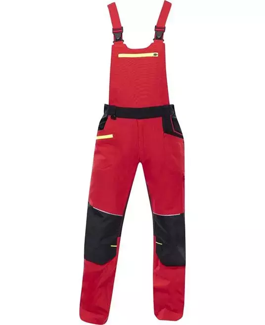 Ardon Safety H6612, 4Xstretch® Dungarees Red