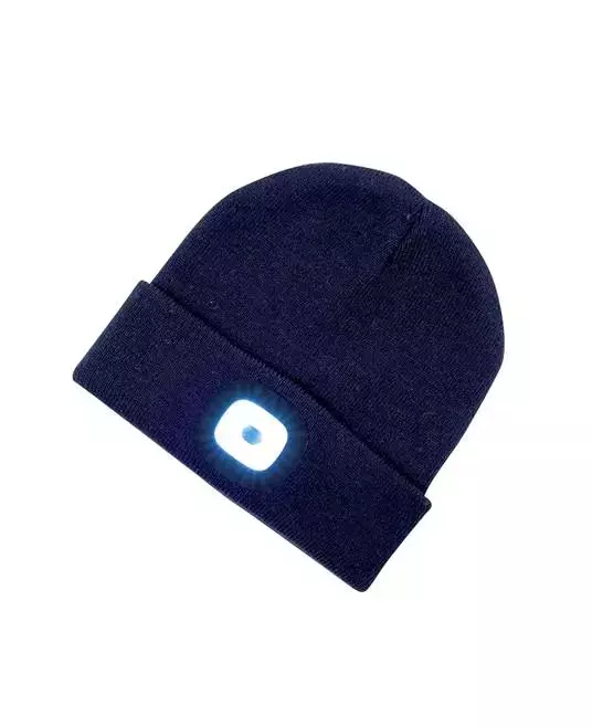Ardon Safety H6073, Boast Wintermütze mit LED-Licht, Dunkelblau, image 1