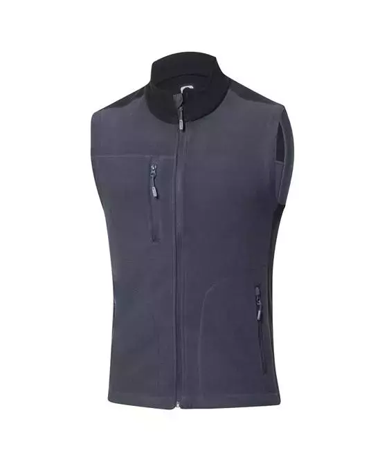 Ardon Safety H2184-4XL, Martin Men's Fleece Vest Dark Gray 4XL