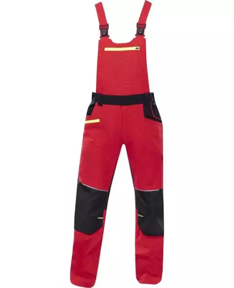 Ardon Safety 4Xstretch® Dungarees Red