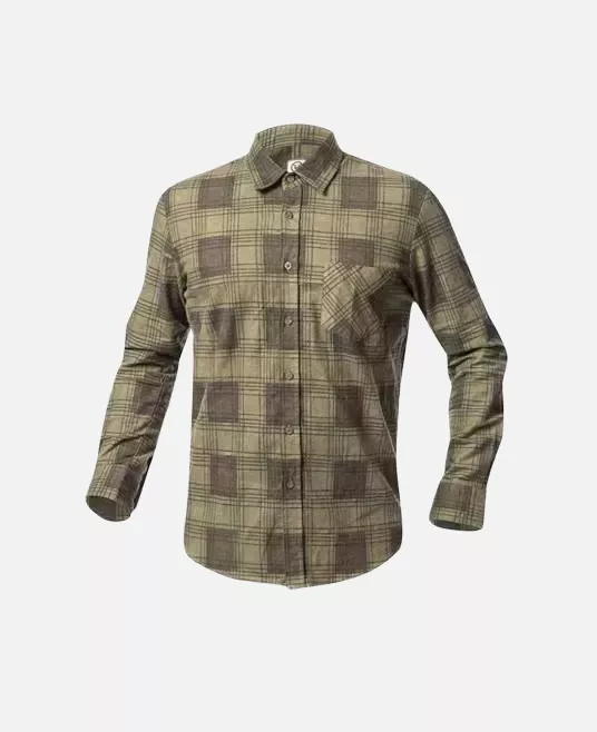 Ardon Safety H20093, Urban Flannel Shirt, Khaki, image 1