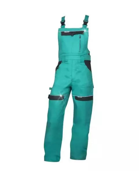 Ardon Safety Cool Trend Dungarees Green