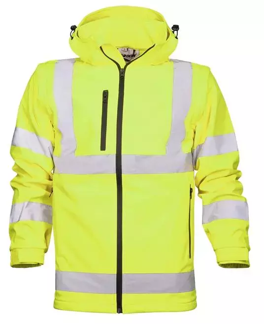 Ardon Safety H8905-4XL, REF501 HiViz Softshell Jacket Yellow 4XL