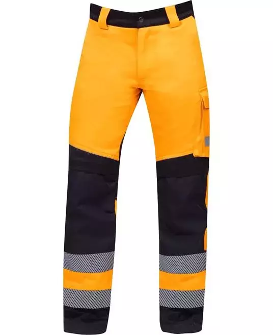Ardon Safety H5960, Signal+ Bundhose Orange und Schwarz