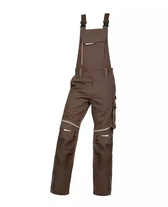 Ardon Safety H6461, Urban+ Latzhose Braun, Kurzgestellt, image 1