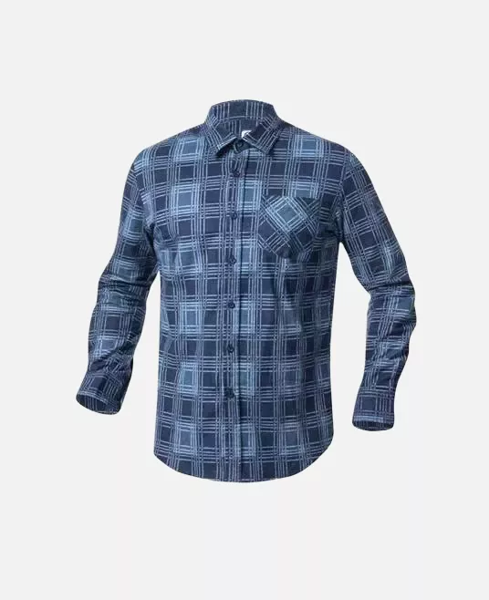 Ardon Safety H20091, Urban Flannel Shirt Dark Blue, image 1