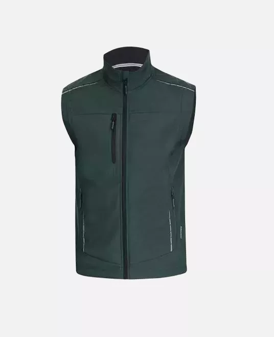 Ardon Safety H9137-4XL, Vision Softshell Vest Green 4XL, image 1