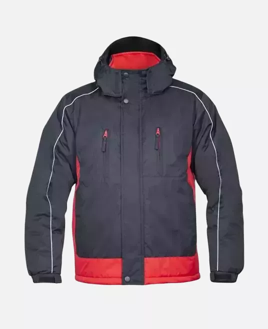 Ardon Safety H2190, Arpad Men's Winter Jacket Black And Red, image 1