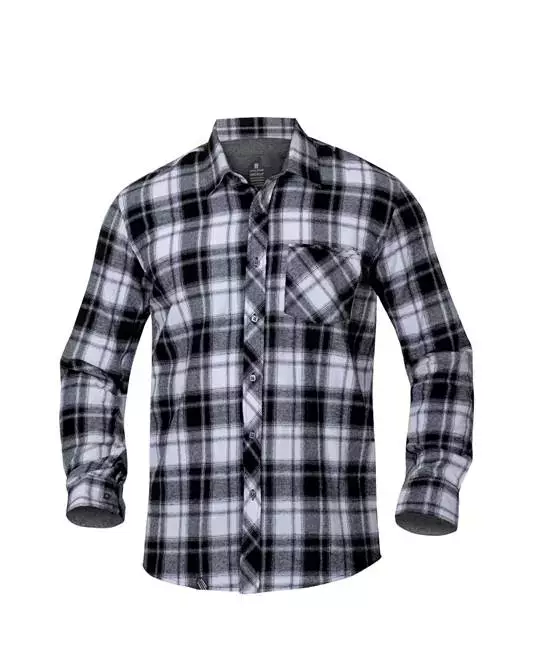 Ardon Safety H9747-5XL, Optiflannels Hemd Schwarz 5XL
