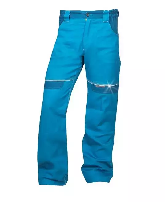 Ardon Safety H8952, Cool Trend Hellblaue Bundhose, verkürzt, image 1