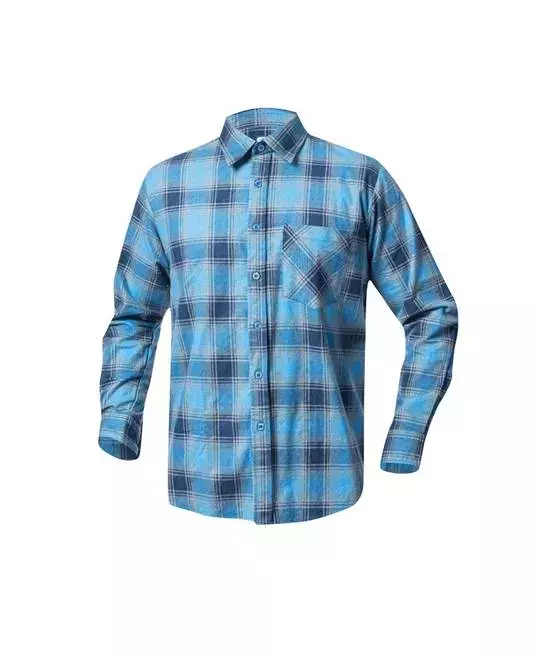 Ardon Safety H20088, Urban Flannel Shirt Blue
