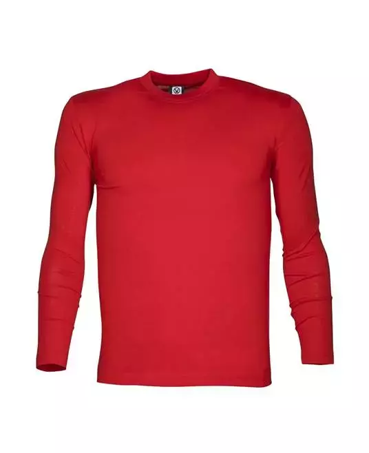 Ardon Safety H13012, Cuba Long Sleeved T Shirt Red, image 1