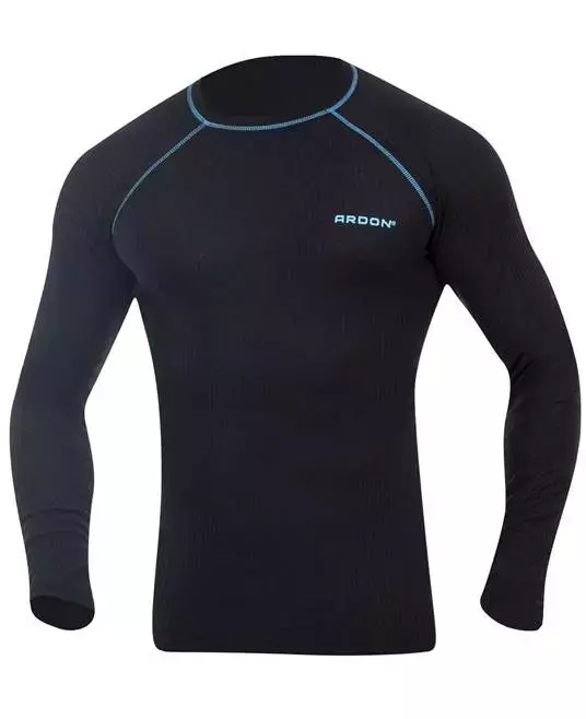 Ardon Safety H6157, Springi Long Sleeved Functional T Shirt Black And Blue, image 1