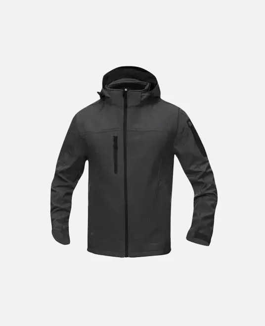 Ardon Safety H2037-5XL, Spirit Men's Softshell Jacket Black 5XL, image 1