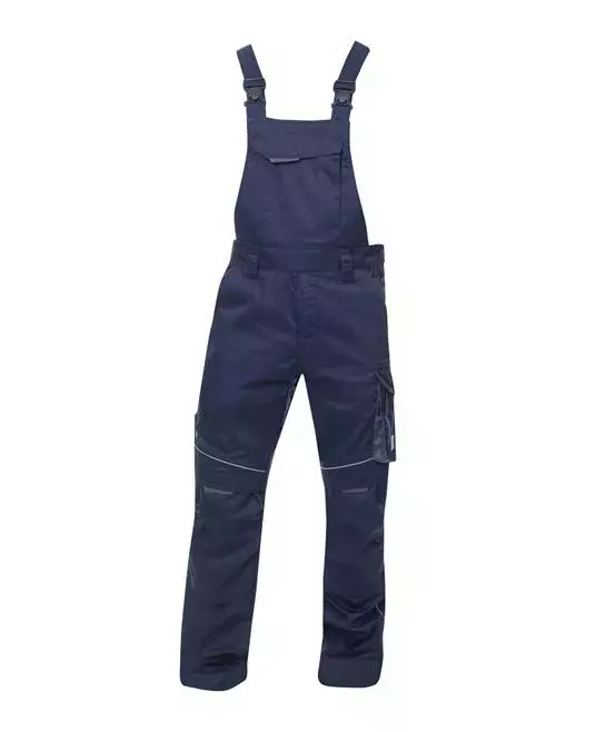 Ardon Safety H6135, Summer Dark Blue Cropped Dungarees, image 1