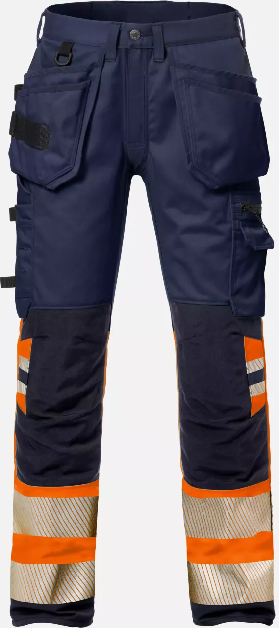 Fristads 127732-271, High Vis Handwerker Stretch-Hose Klasse 1 2706 PLU, image 1, gallery thumbnail