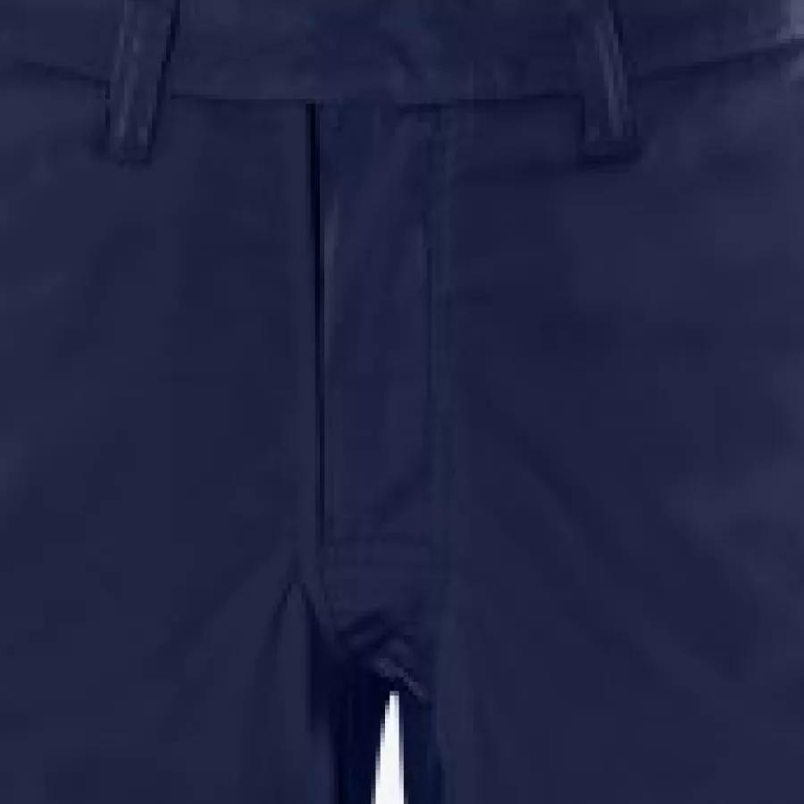 **Doppelt verstärkte Schrittnaht** sorgt für zusätzliche Strapazierfähigkeit und Bewegungsfreiheit für langlebigen täglichen Einsatz.