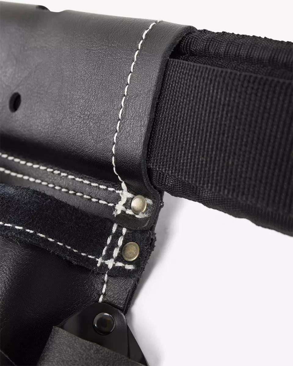 Fristads 109284-940, Snikki Tool Belt 9336L LTHR, Left-Handed, image 4, gallery thumbnail