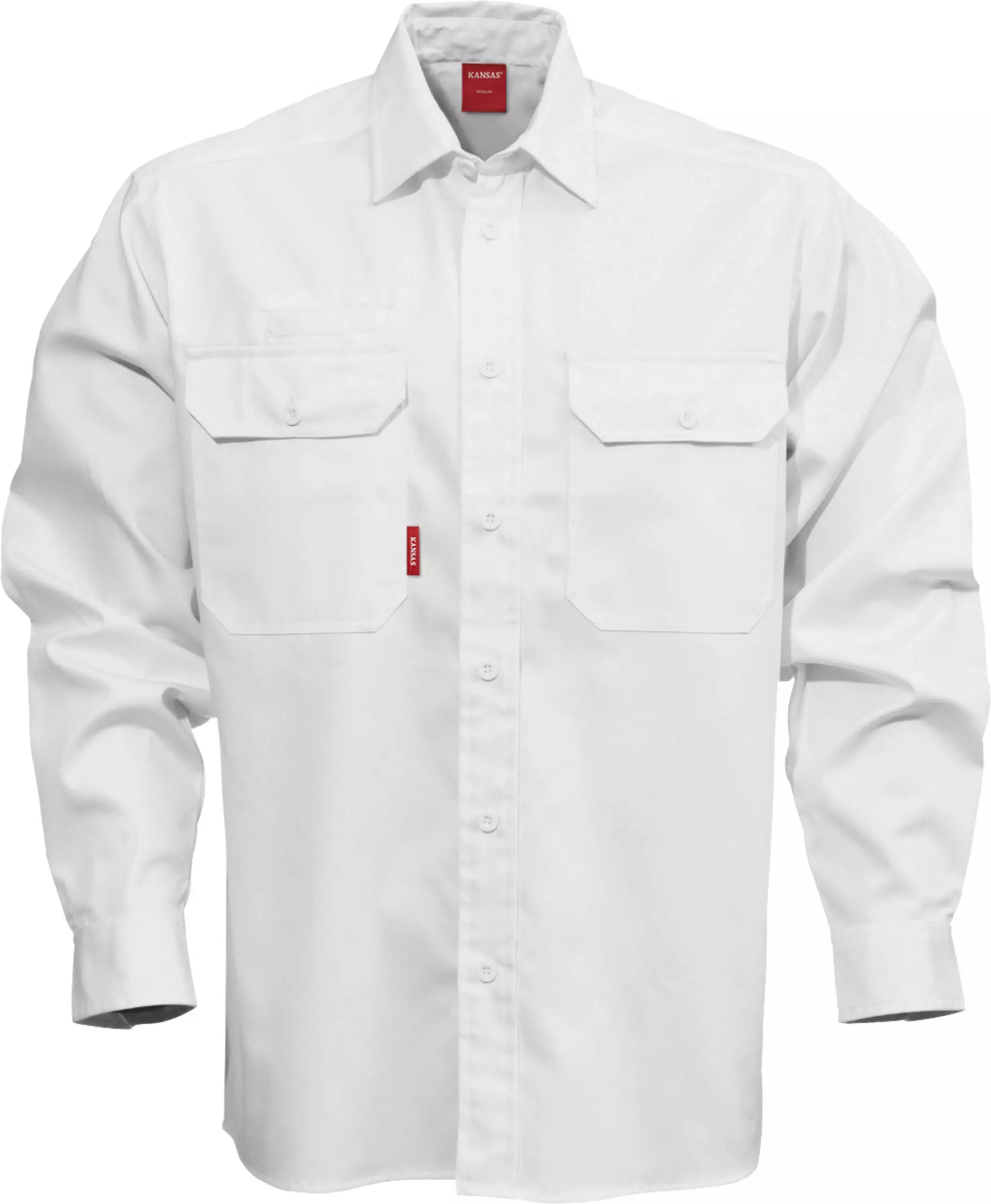 Fristads 100732-900, Long Sleeve Cotton Shirt 7386 BKS