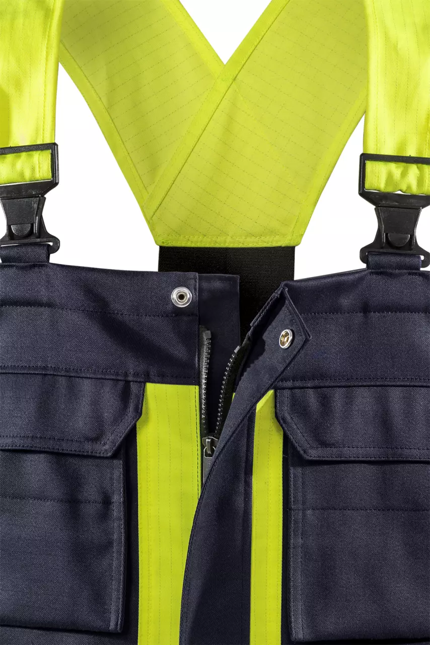 Fristads 131165-556, Welder Bib Overall 1029 WEL, image 4, gallery thumbnail