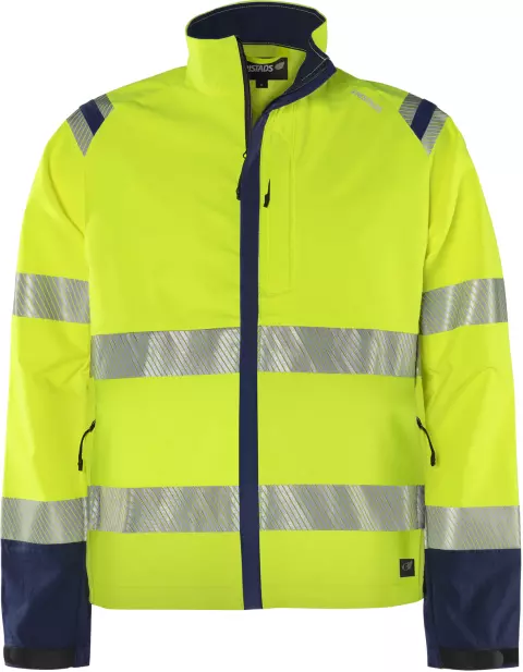 Fristads Green High Vis Stretch Jacket Class 3 4647 GSTP