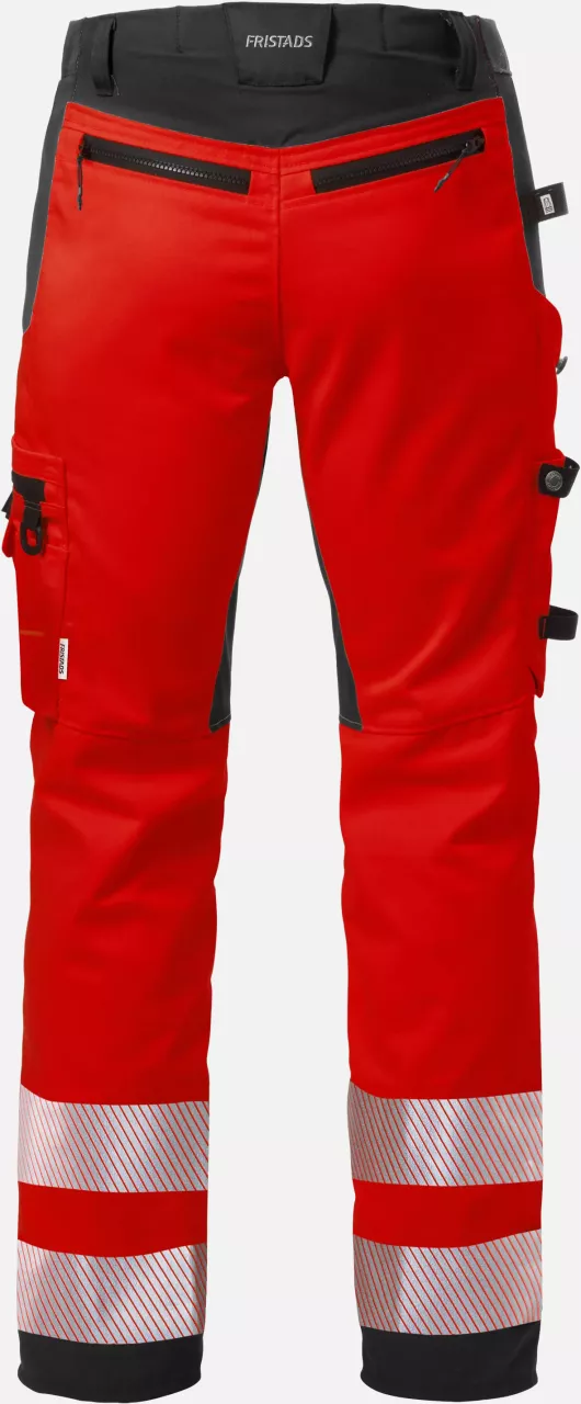 Fristads 127734-396, High Vis Craftsman Stretch Trousers Class 2 2707 PLU, image 2, gallery thumbnail