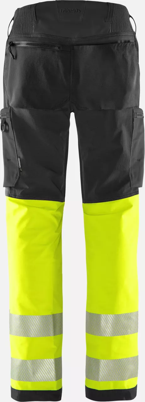 Fristads 134243-196, Green High Vis Stretchhose Klasse 1 2647 GSTP, image 2, gallery thumbnail