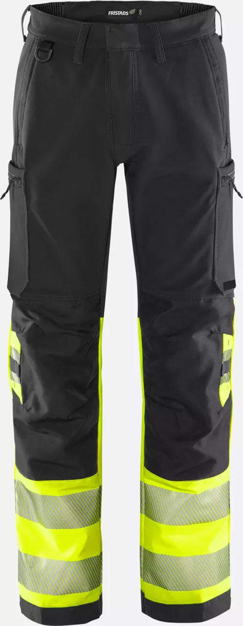Fristads 134243-196, Green High Vis Stretchhose Klasse 1 2647 GSTP, image 1, gallery thumbnail