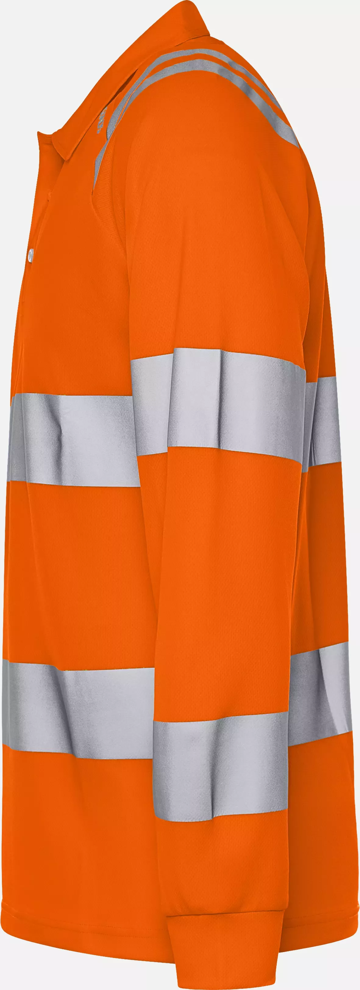 Fristads 301260-230, High Vis Long Sleeve Polo Shirt Class 3 7864 GPST, image 3
