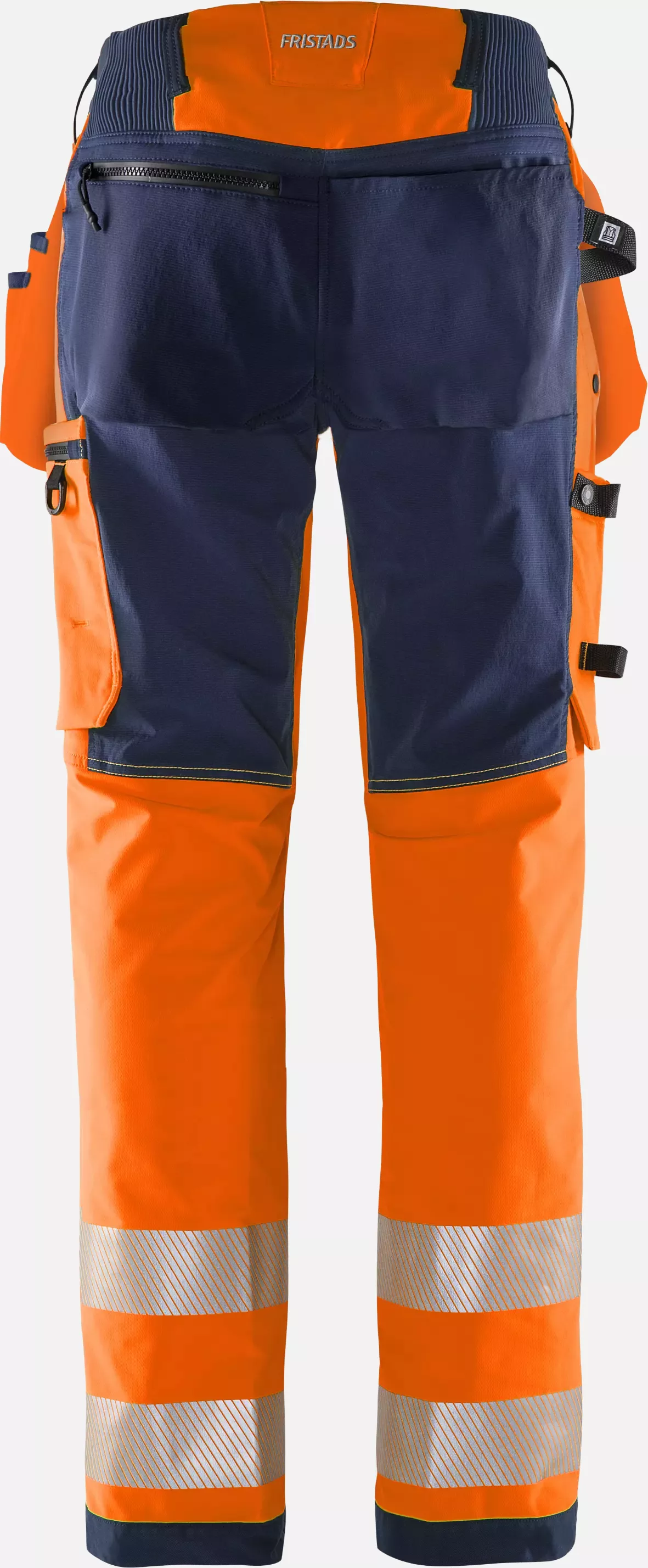 Fristads 134188-271, Green High Vis Craftsman Stretch Trousers Class 2 2644 GSTP, image 2