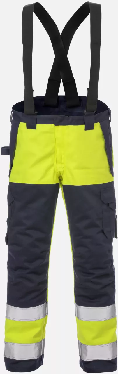 Fristads 125945-171, Flame High Vis Winter Trousers Class 2 2588 FLAM, image 1, gallery thumbnail
