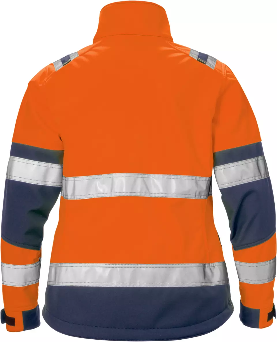 Fristads 125023-271, High Vis Softshell Jacket Ladies Class 2 4183 WYH, image 2, gallery thumbnail