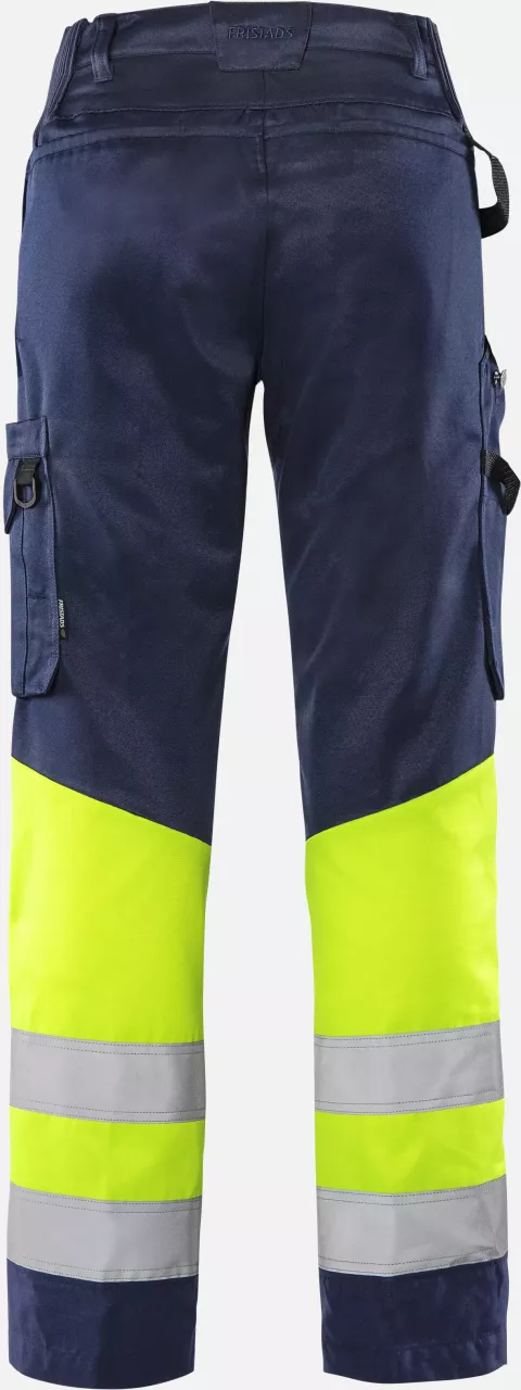 Fristads 131983-171, Green High Vis Women's Trousers Class 1 2652 GPLU, image 2, gallery thumbnail