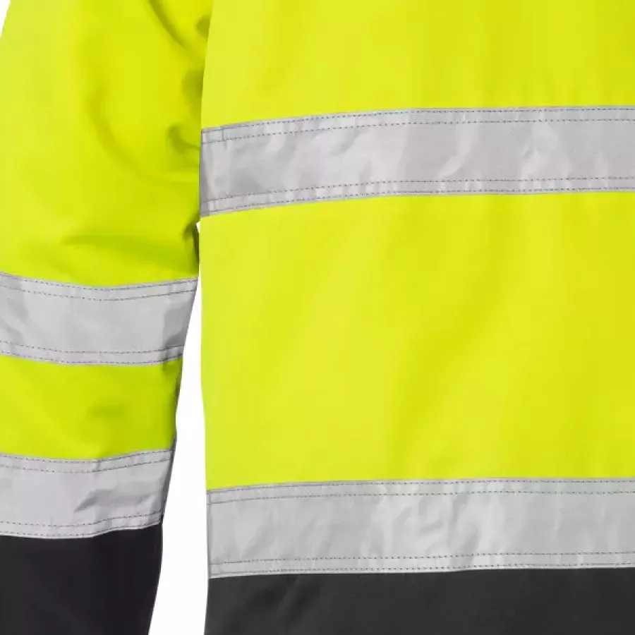 **Reflexstreifen** verbessern die Sichtbarkeit, damit Sie sich bei schlechten Lichtverhältnissen sicher fühlen und gesehen werden.