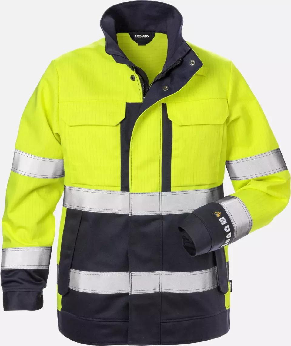Fristads 125952-171, Flame High Vis Jacke Damen Klasse 3 4590 FLAM, image 1, gallery thumbnail