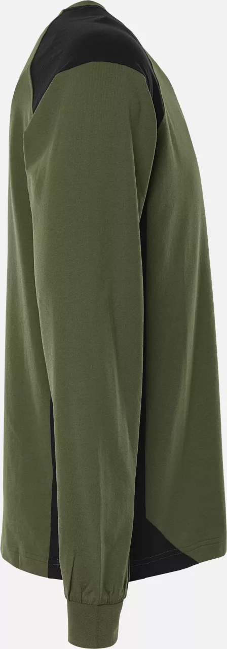 Fristads 301171-796, Schweres Langarm-T-Shirt 7071 GTM, image 4, gallery thumbnail