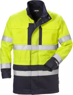 Fristads 125947-171, Flame High Vis Winter Parka Class 3 4589 FLAM